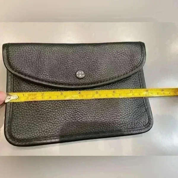 Michael Kors Black Leather‎ Clutch Wristlet Wallet - Image 3