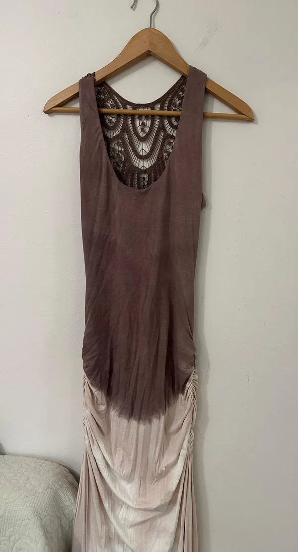 Anthropologie Crochet Backless Maxi Dress - Image 2
