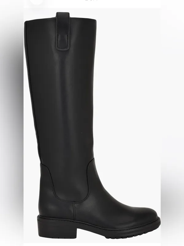 Calvin Klein Women's Pauline Tall Riding Boots Dress Boots Black Size 6 NEW - Image 3