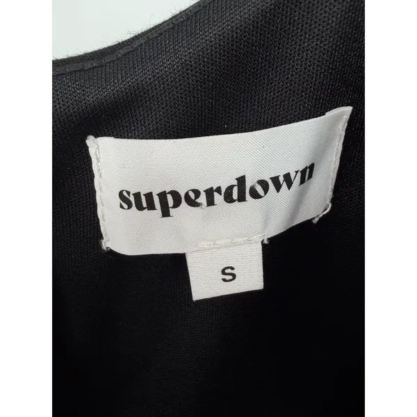 Superdown Revolve Mini Bodycon Dress Women S‎ Black Cutout Grommet Goth Baddie - Image 11