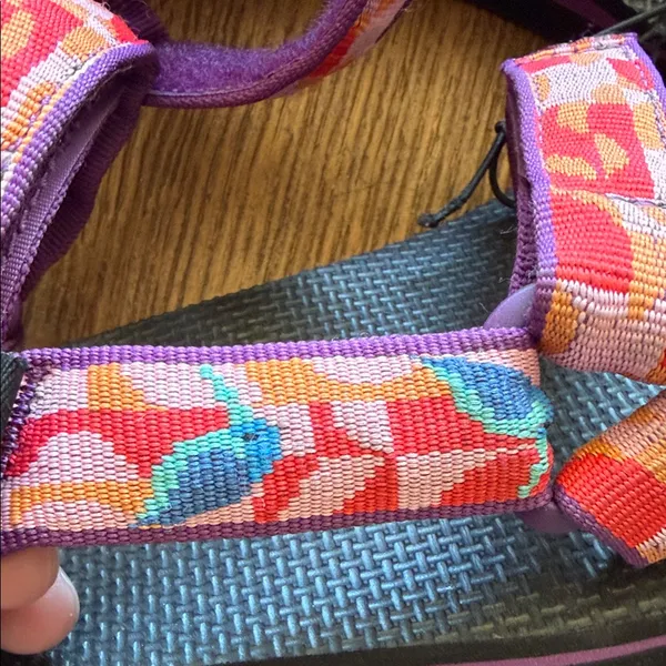 Teva Purple‎ and Multicolor Sandals women’s 7 - Image 6