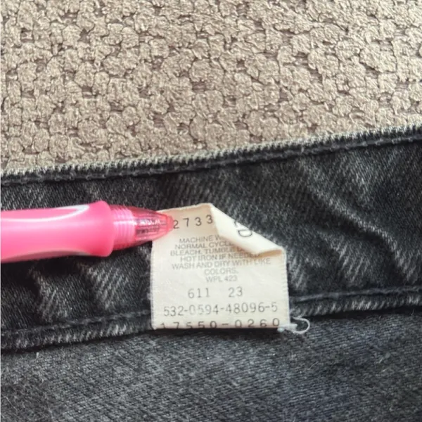 VINTAGE 90s Levis 550 High Rise Jeans - Image 7