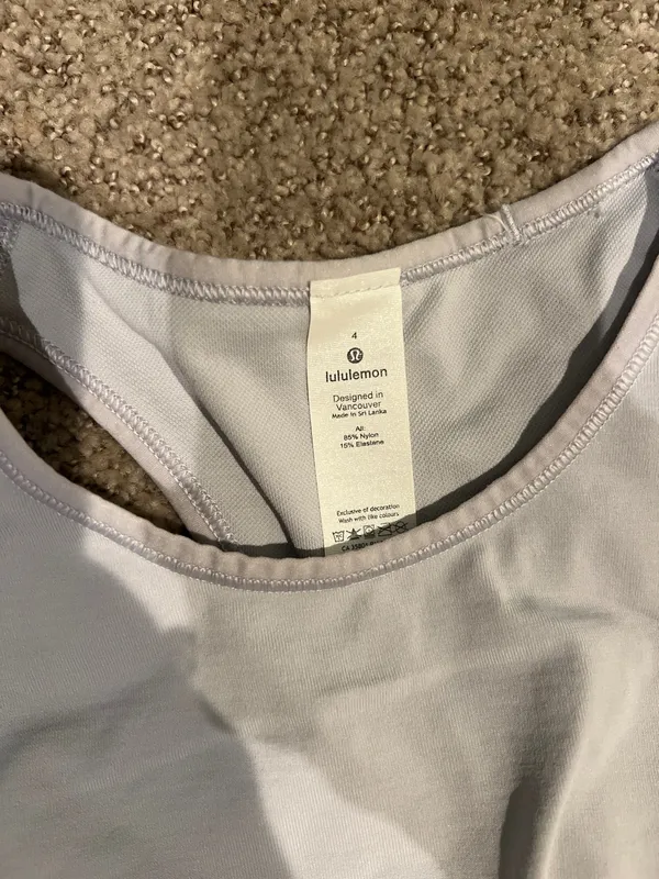 Lululemon ebb to train bra in iced iris 4 - Image 3