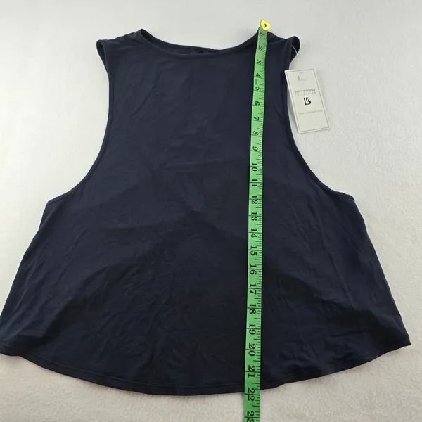 Buffbunny Collection -1632 NWT‎ Activewear Tank Top Criss Cross Back XS - Image 6