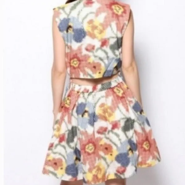 NWT Kate Spade Saturday Photo Floral Open Back A-line Mini Dress Women’s Medium​ - Image 16