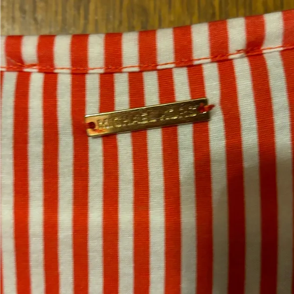MICHAEL KORS, size L coral reef shirt - Image 4