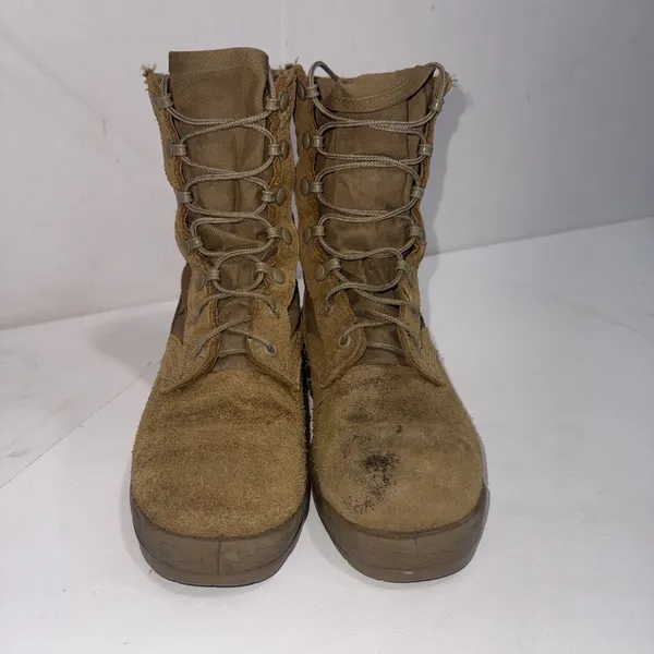McRae Gore Tex Vibram Desert Tan Military Flight US‎ Army Combat Boots Men 2.5xw - Image 8