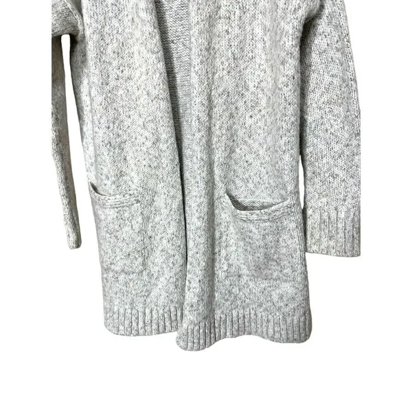 Abercrombie & Fitch Heather‎ Gray Knit Cardigan Size XS - Image 3