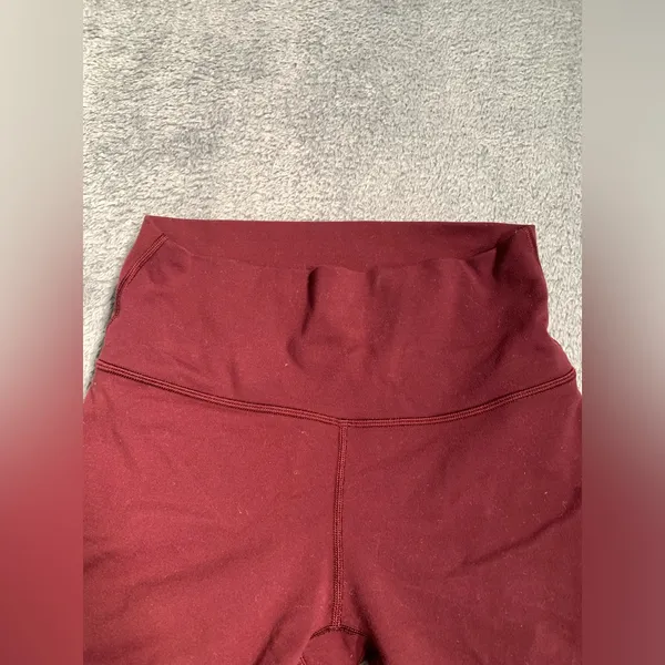 Lululemon Wunder under high-rise tight 6 Burgundy Leggings - Image 3