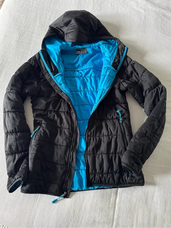 REI Women’s Insulated Puffer Jacket, Medium Black - Image 7