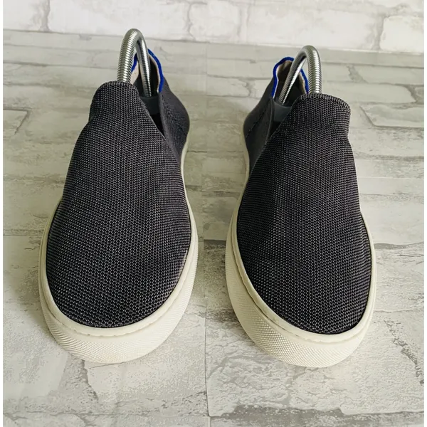 Rothys The Original Slip On Sneakers Steel Gray Comfortable Casual Shoes Sz 10.5 - Image 4