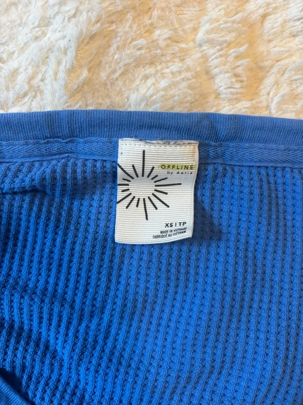 OFFLINE by Aerie Waffle Long Sleeve - Image 2