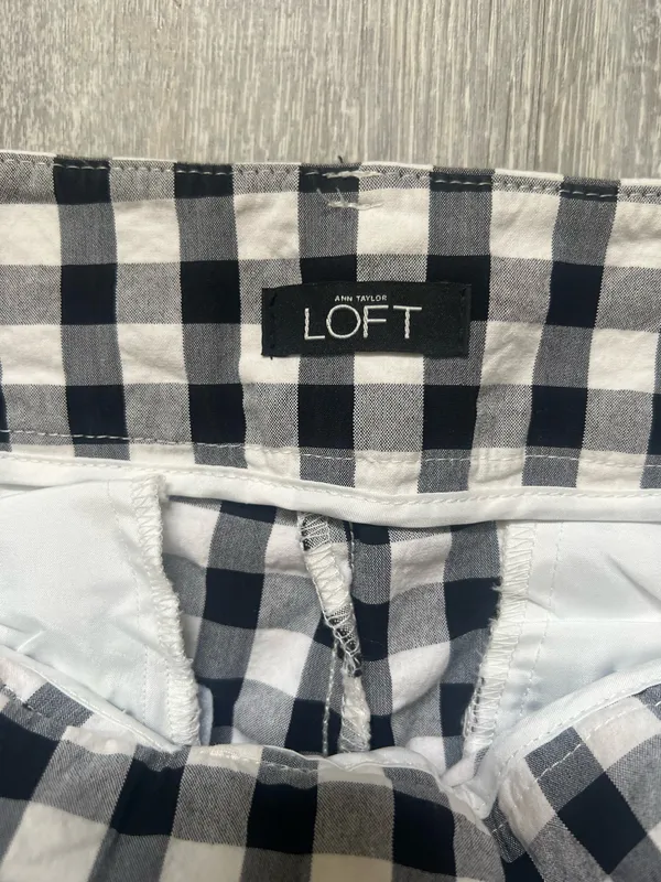 Ann Taylor loft gingham cropped pant - Image 4