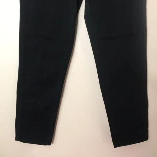 Playboy by pac-sun black button fly high waisted denim jeans size 27 cute‎ - Image 6