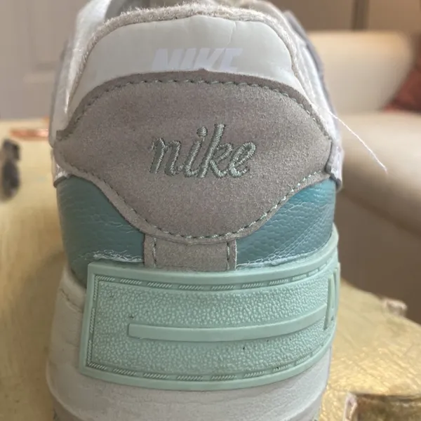 Nike Woman’s Air Force 1 Shadow Blue and Gray - Image 6