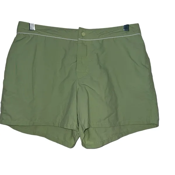Patagonia Hike Camping Shorts 4" Green Women's Size 6‎ Lightweight Small Trail - Image 2