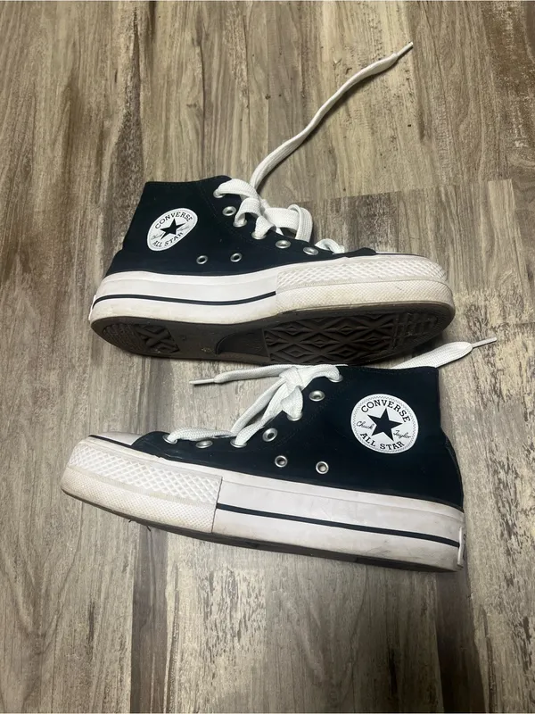 Converse Chuck Taylor All Star Lift Platform High Top Black Women's Size 7.5 - Image 3