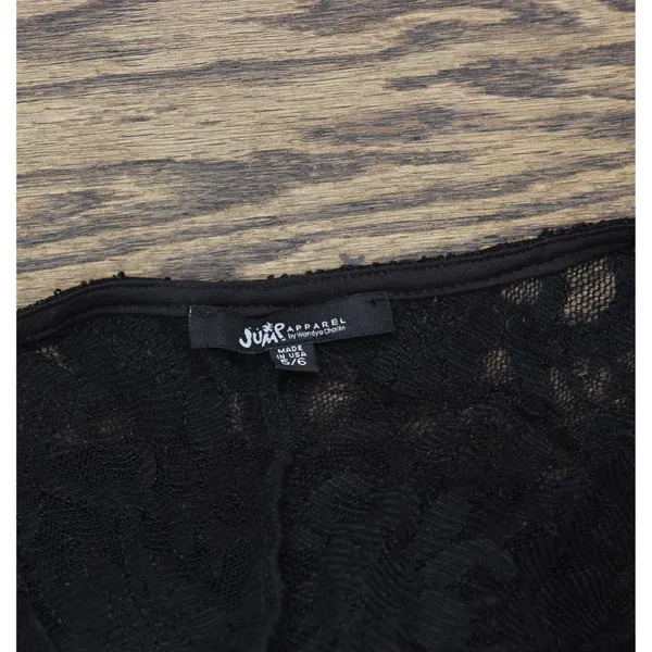 Jump Juniors Sleeveless Lace Bodycon Dress Black 5/6 - Image 5