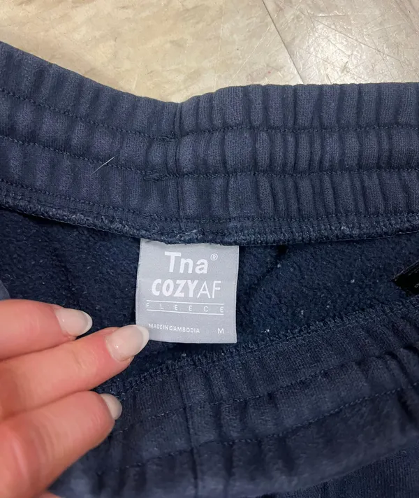 Aritzia navy sweatpants - Image 3