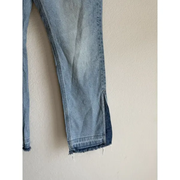 American‎ Eagle Jeans Women's 12 90s Low Rise Skinny Kick Stretch Denim Raw Hem - Image 12