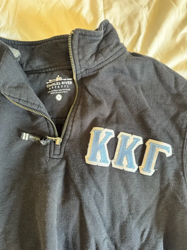 KKG Navy Blue Quarter Zip - Image 3