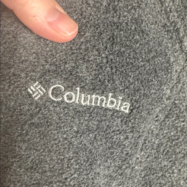 Columbia Benton Springs Full Zip Fleece Jacket Charcoal Heather Size Large - Image 10