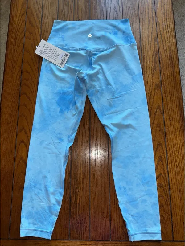 Lululemon Align High Rise 25” Smoothie Wash Blueberry Size 8 NWT - Image 2