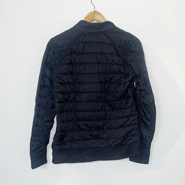 Lululemon puffer reversible black heather gray bomb bomber primaloft jacket - Image 11