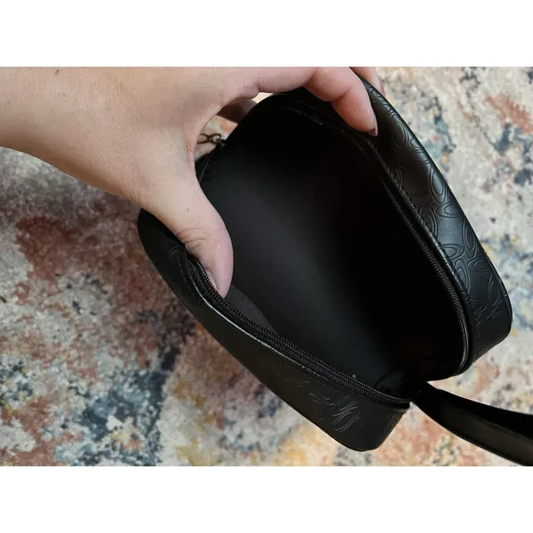 Oakley Soft Shell Case Zip Glasses Sunglasses Black Logo Large Wristlet Strap - Image 4