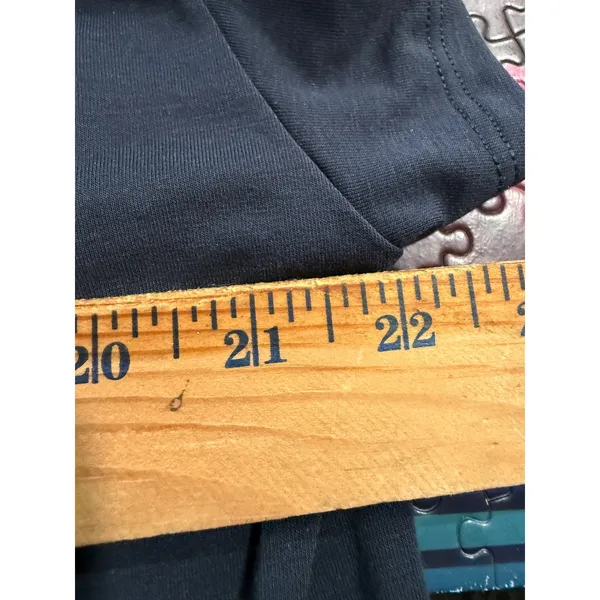 Athleta Womens Relaxed Crew Neck Short Sleeve Top Charcoal Gray‎ Large - Image 6