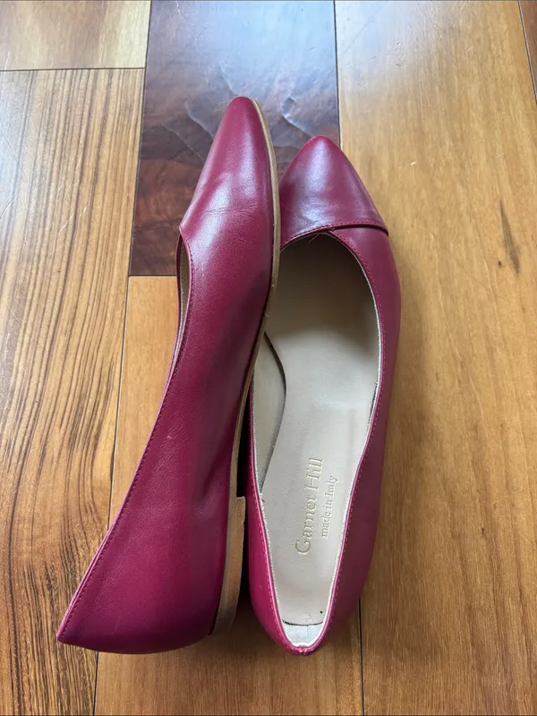 Garnet Hill Italian leather flats - Image 7