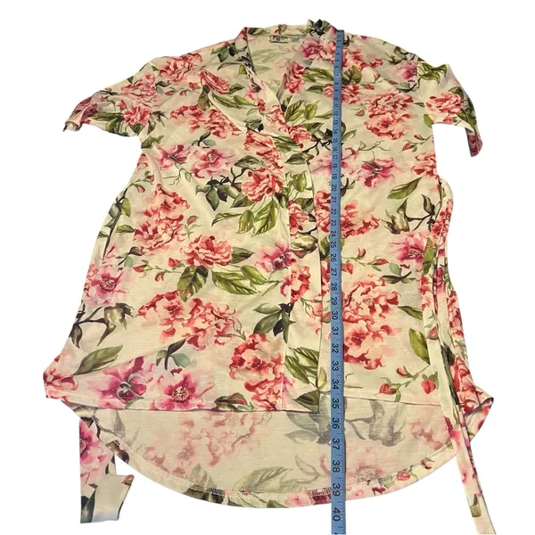 Show Me Your Mumu Brie Floral Wrap Robe Kimono Bridal Getting Ready Lounge OS - Image 7