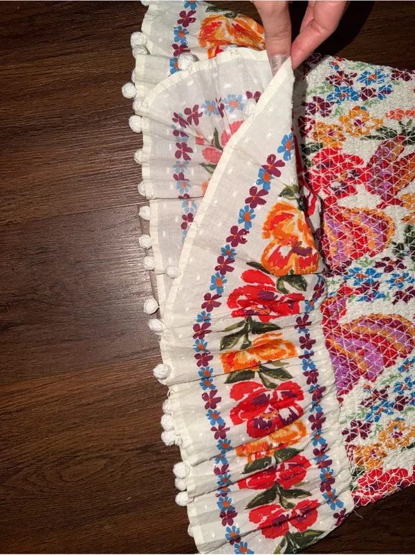 Nwot FARM RIO SPRING BANANAS MINI SKIRT pom $140 fall - Image 7