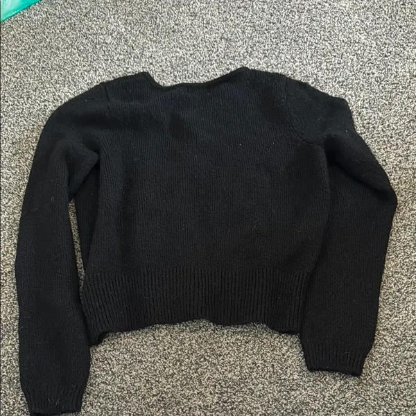 Old Navy Black Button-Up Cardigan - Image 5
