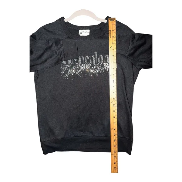 Disneyland Black Bling Sweatshirt, Small - Image 6