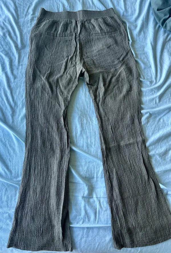 Zara crinkle flare pants - Image 2