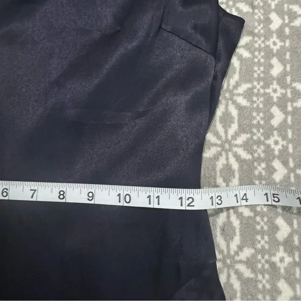 NWT Club Monaco Dallyce Dress Navy Size 00 Minimalist‎ Flowy Effortless Elegant - Image 12