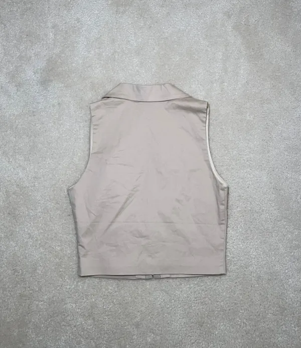 Tiger Mist NWT Zoey XS Tan Top - Image 3