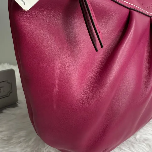 NWT y2k COACH Soho Pleated Leather Large Hobo Shoulder Bag F1373100 - Image 6