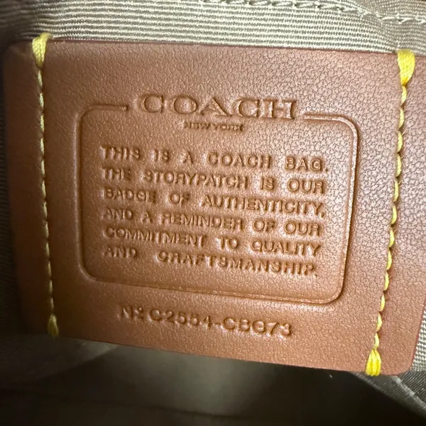 NWT COACH Teri Shoulder Bag In Signature Canvas With Floral Print cbg73 - Image 8