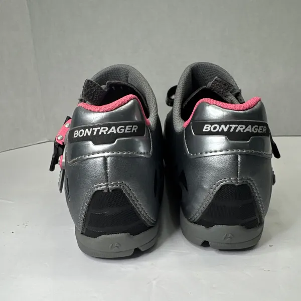 Bontrager Evoke DLX WSD Women’s MTB Cycling Shoes US 10.5 EU 42 Gray Pink - Image 6