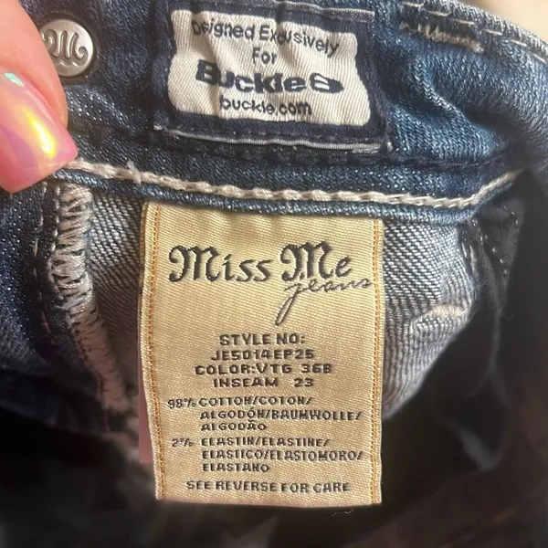 ✨Miss Me Women's Easy Crop Jean Sz 25 Capri✨ - Image 7