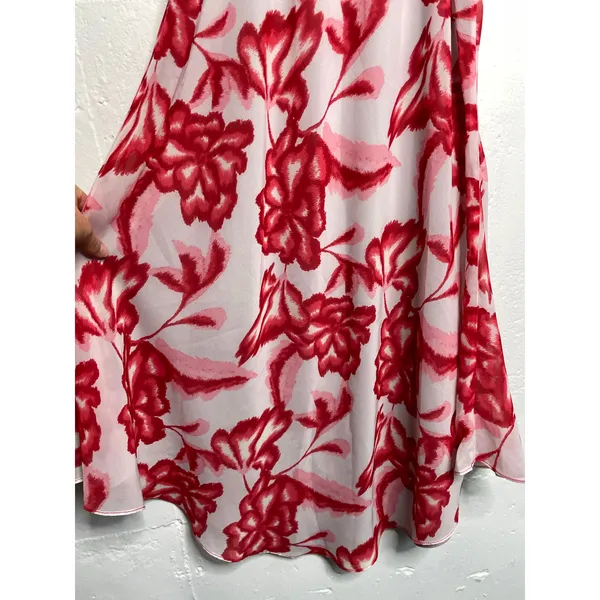 House of Harlow 1960 X Revolve Davi Midi Dress Red Floral Size XXS - Image 6