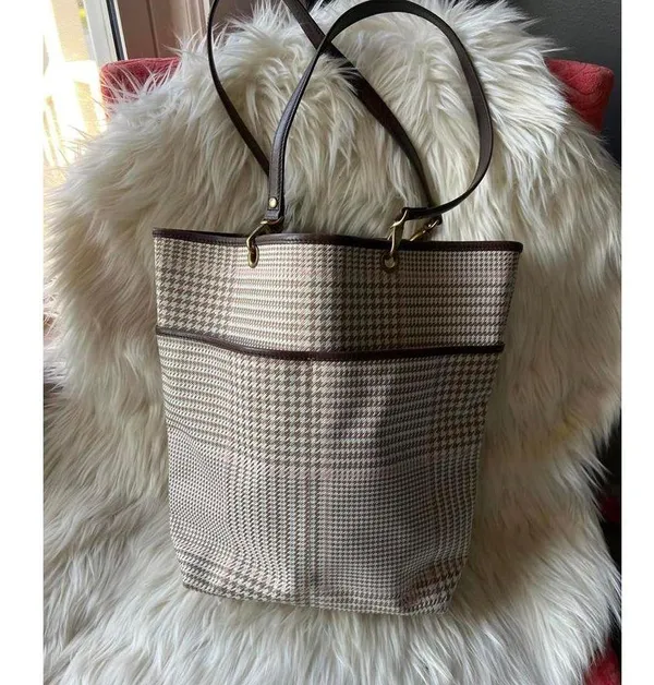 Lauren Ralph Lauren Canvas Tote Bag/Shoulder Bag - Image 3