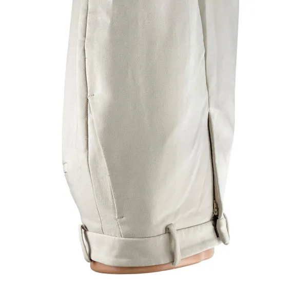Zara Women's White High Waisted Wide Leg Baggy Trousers Dress Pants Size S - Image 2