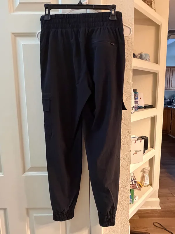 All In Motion Black zipper pocket drawstring pants women’s XS - Image 2