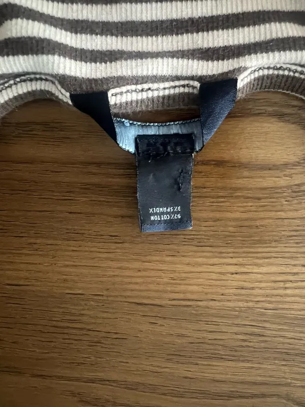 Gap Cotton Striped Long Sleeve Top - Image 8