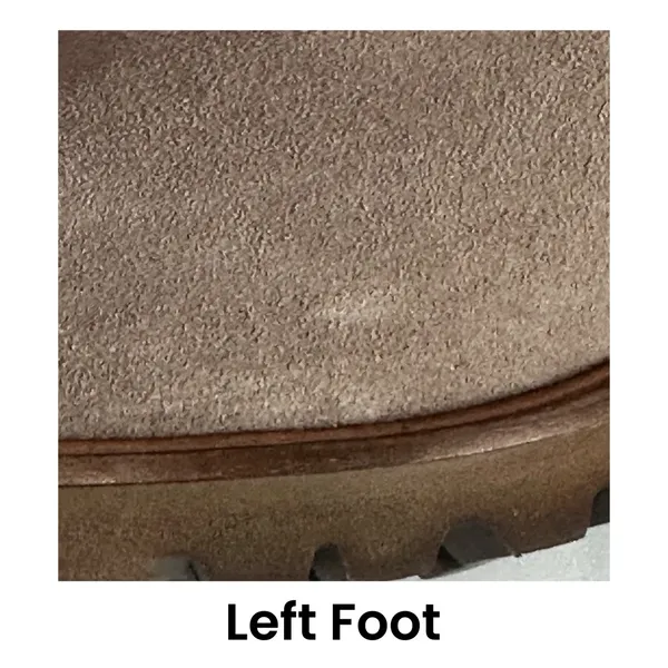 Seychelles Taupe Suede Chelsea Ankle Block Heel Lug Sole Boots 9.5 - Image 8