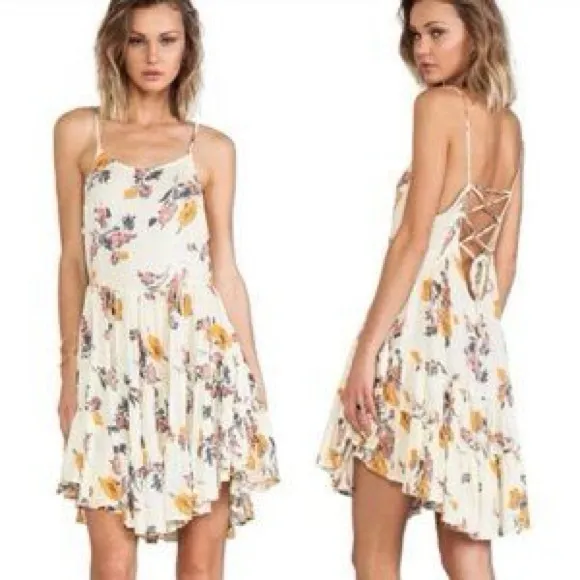 Free People Intimately Circle of Flowers slip dress - Image 2