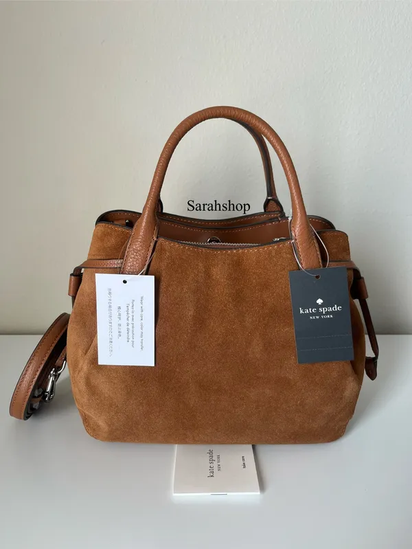 Kate Spade Dumpling Suede Satchel - Image 3